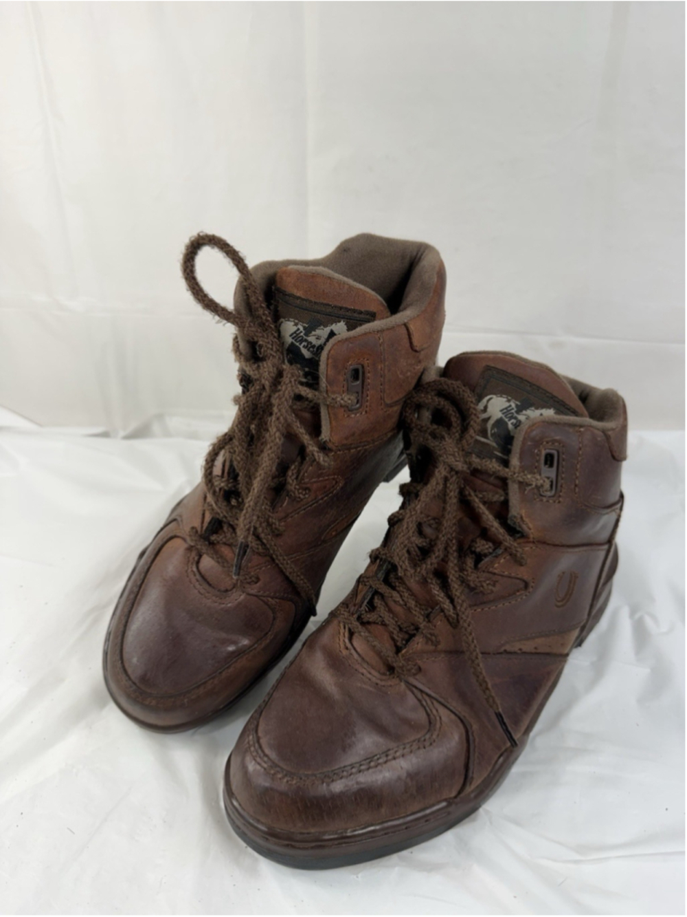 Roper Horseshoe mens 7.5 Chukka brown boots